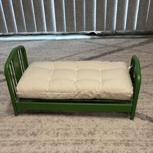 American Girl Doll Kit’s Green Trundle Bed